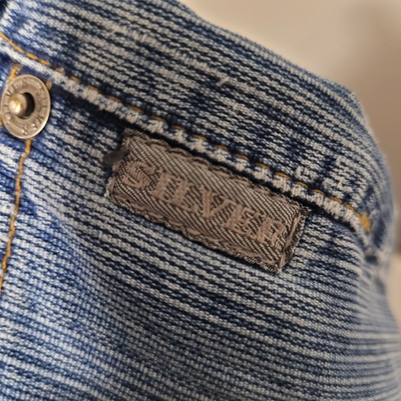 Silver Jeans Women's Light Blue Straight Leg Denim - Picture 7 of 11